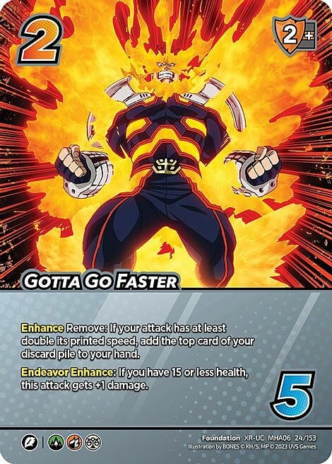Gotta Go Faster Card Front