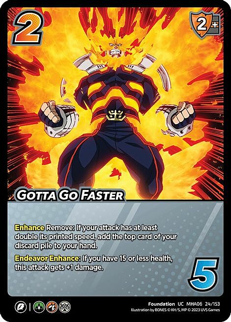 Gotta Go Faster Card Front