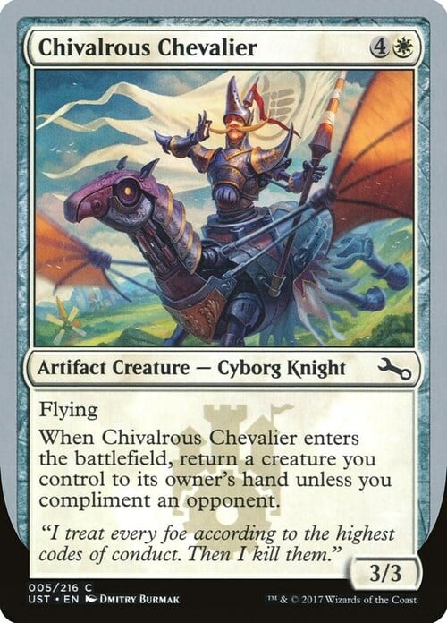 Chivalrous Chevalier Card Front