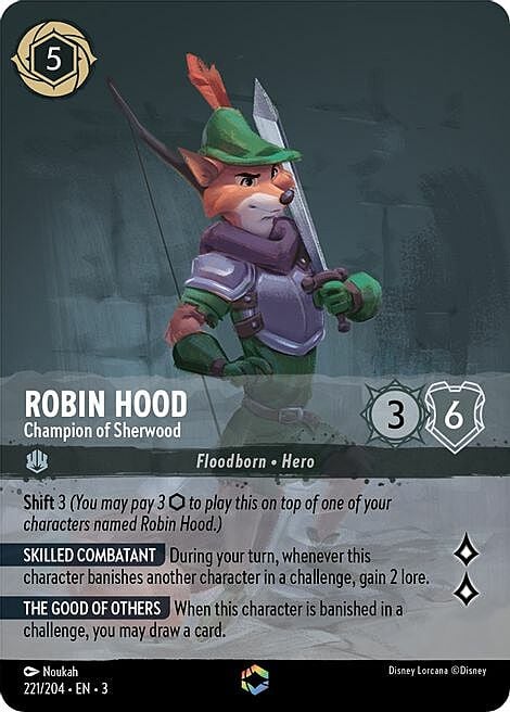 Robin Hood - Champion of Sherwood Card Front