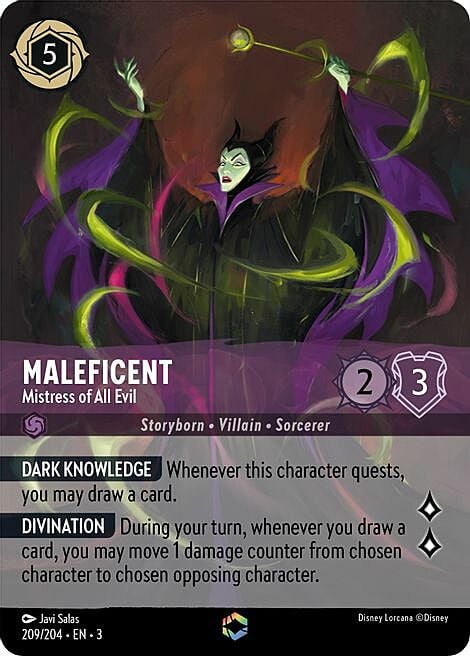 Maleficent - Mistress of All Evil Card Front