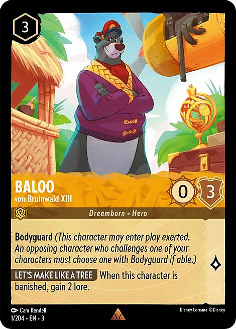 Baloo - von Bruinwald XIII Card Front