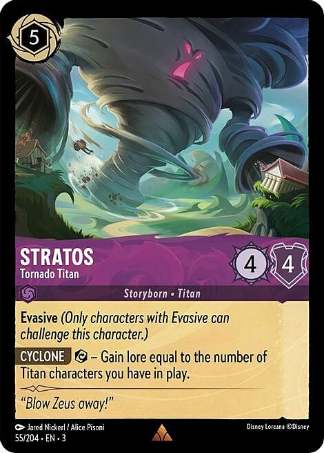Stratos - Tornado Titan Card Front