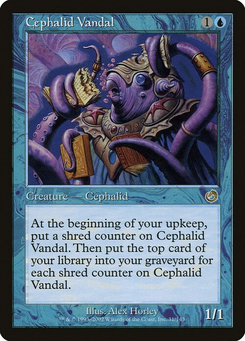 Cephalid Vandal Card Front