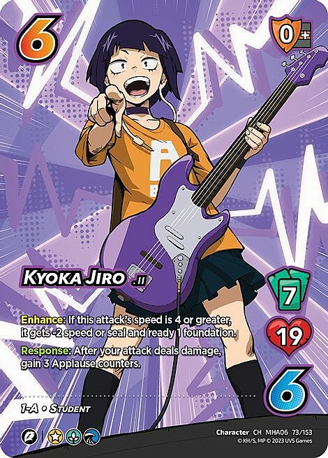 Kyoka Jiro Card Front
