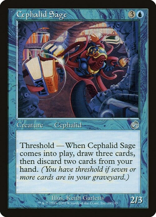 Cephalid Sage Card Front