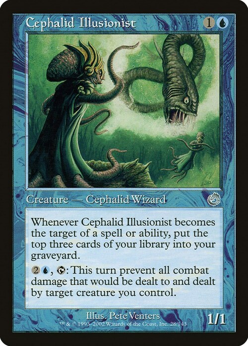 Illusionista Cefalide Card Front