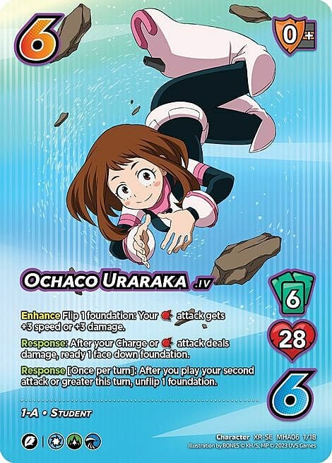 Ochaco Uraraka Card Front