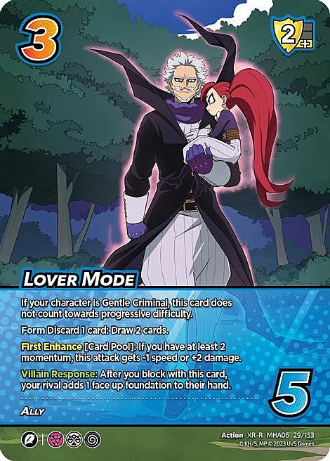 Lover Mode Card Front