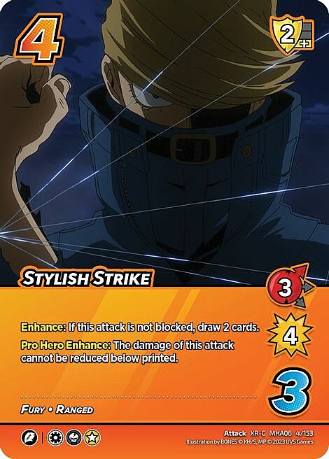 Stylish Strike Card Front