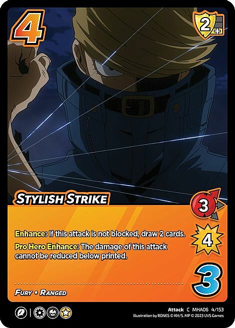 Stylish Strike Card Front