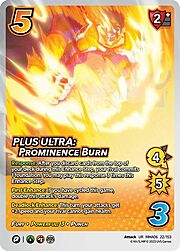 PLUS ULTRA: Prominence Burn