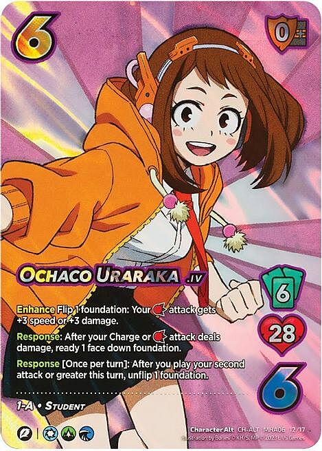 Ochaco Uraraka Card Front