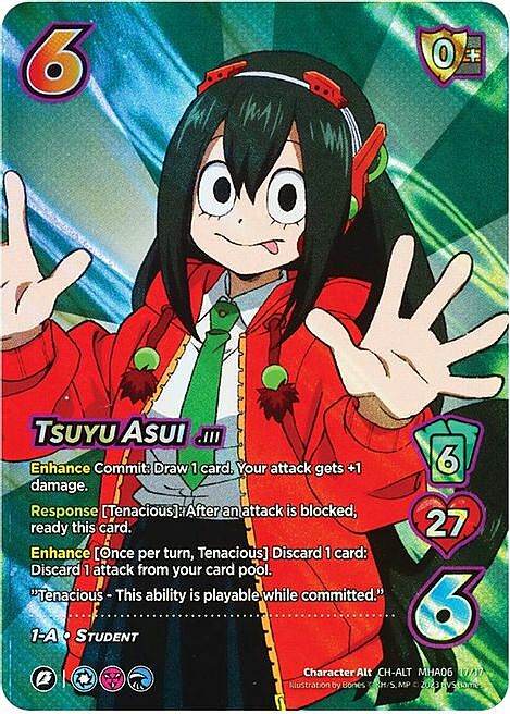 Tsuyu Asui Card Front