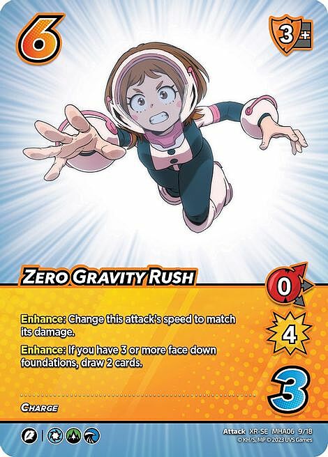 Zero Gravity Rush Card Front