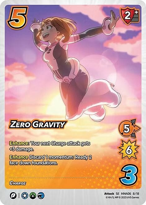 Zero Gravity Card Front