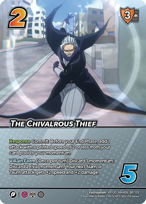 The Chivalrous Thief Card Front