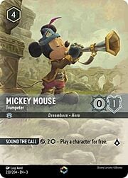 Mickey Mouse -Trumpeter · Enchanted 220