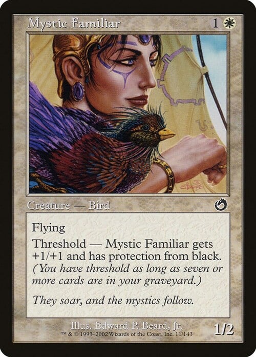 Mystic Familiar Card Front