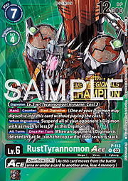 RustTyrannomon Ace