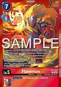 Flaremon Card Front