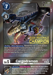 Cargodramon · 2024 Regionals | Champion BT14-064c