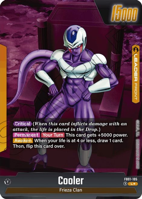Cooler Fusion World: Awakened Pulse | Dragon Ball Super | CardTrader