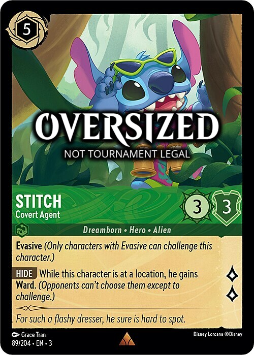 Stitch - Covert Agent Card Front