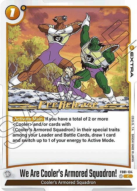 We Are Cooler's Armored Squadron! Card Front