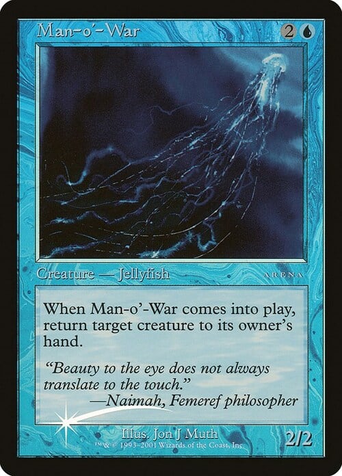 Man-o'-War Card Front