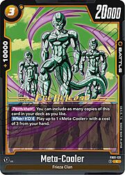 Meta-Cooler · Pre-Release Stamped FB01-131