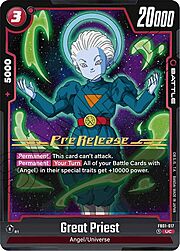 Great Priest · Pre-Release Stamped FB01-017