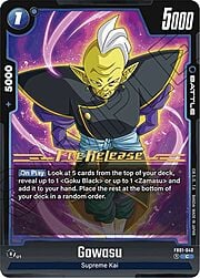 Gowasu · Pre-Release Stamped FB01-040