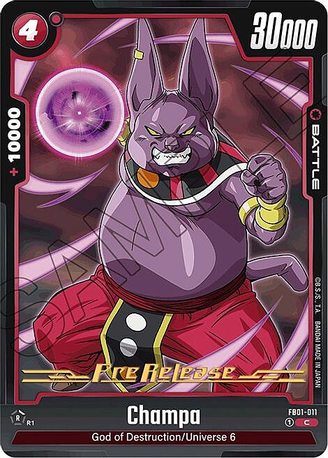 Champa Card Front