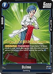Bulma · Pre-Release Stamped FB01-057