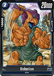 Babarian · Pre-Release Stamped FB01-053
