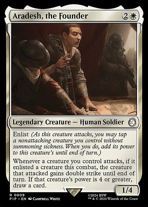 Aradesh, the Founder Card Front