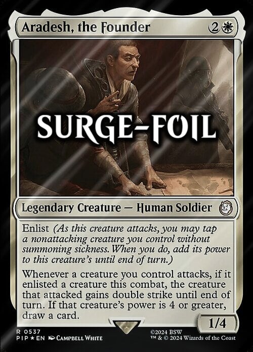 Aradesh, the Founder Card Front