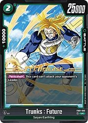 Trunks : Future · Pre-Release Stamped FB01-093