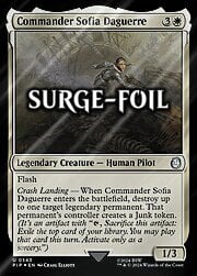 Commander Sofia Daguerre · Surge Foil 543