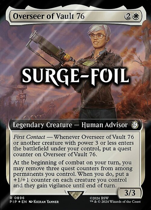 Overseer of Vault 76 Card Front