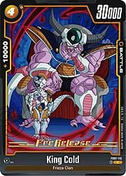 King Cold · Pre-Release Stamped FB01-115