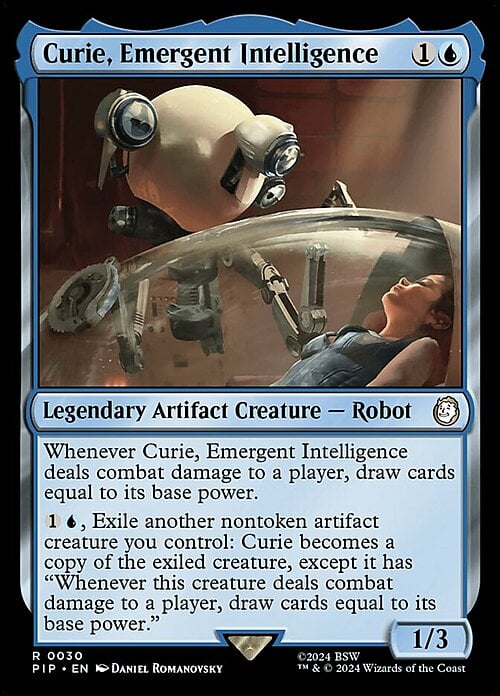 Curie, Emergent Intelligence Card Front