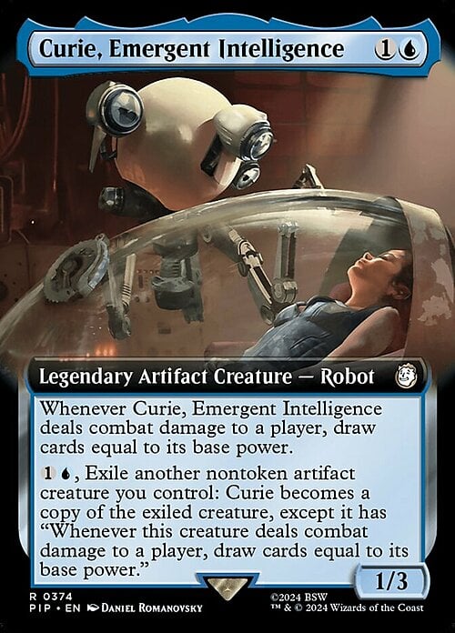 Curie, Emergent Intelligence Card Front