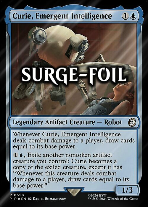 Curie, Emergent Intelligence Card Front