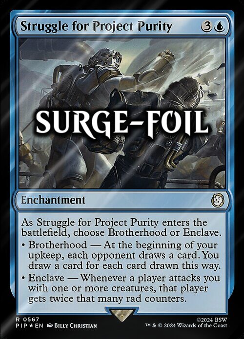 Struggle for Project Purity Card Front