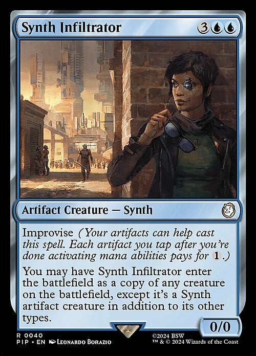 Synth Infiltrator Card Front