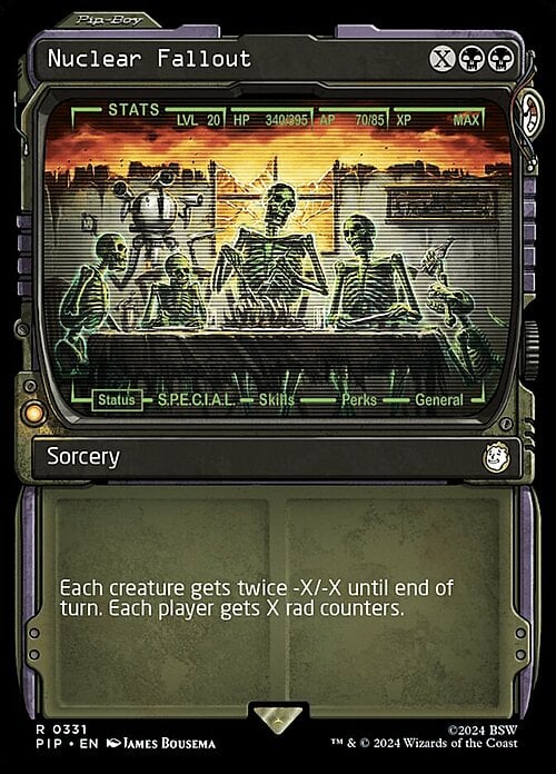 Nuclear Fallout Card Front