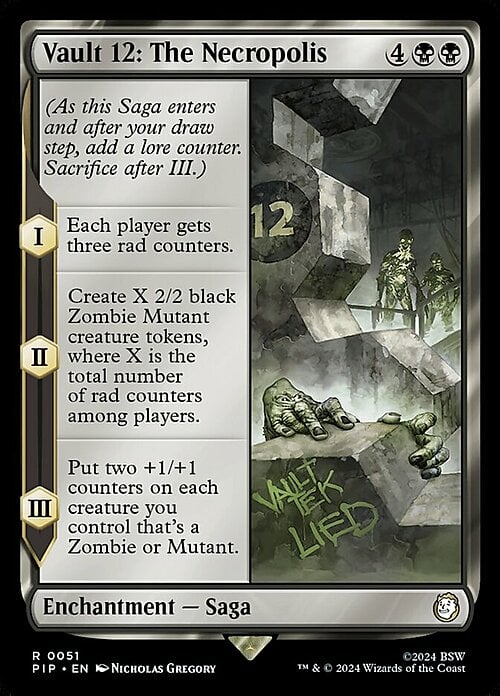 Vault 12: The Necropolis Card Front