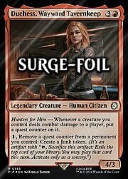 Duchess, Wayward Tavernkeep · Surge Foil 585
